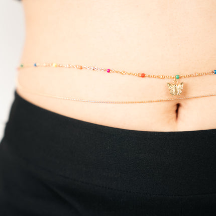 Butterfly Bloom Belly Chain