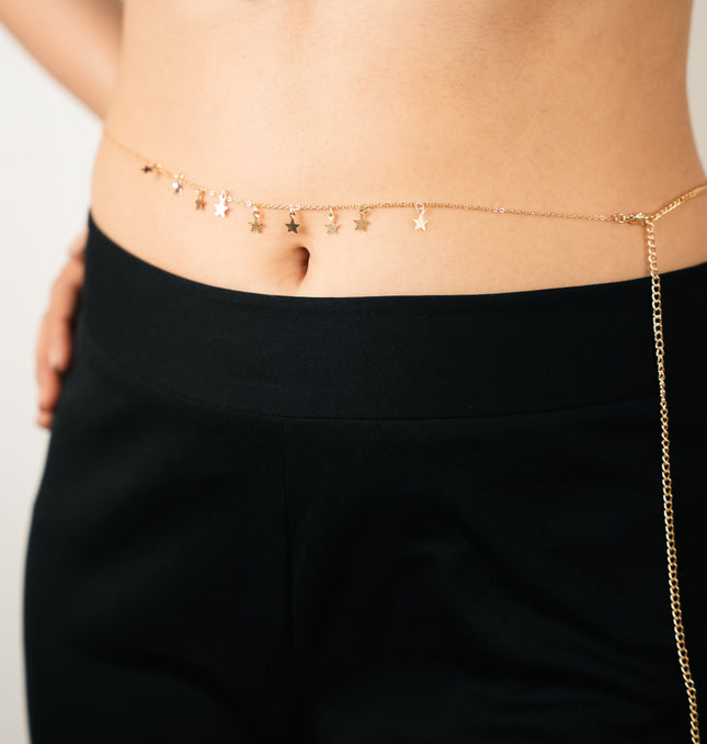 Stardust Glow Belly Chain