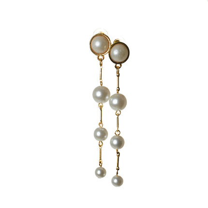 Bar Pearl Earring