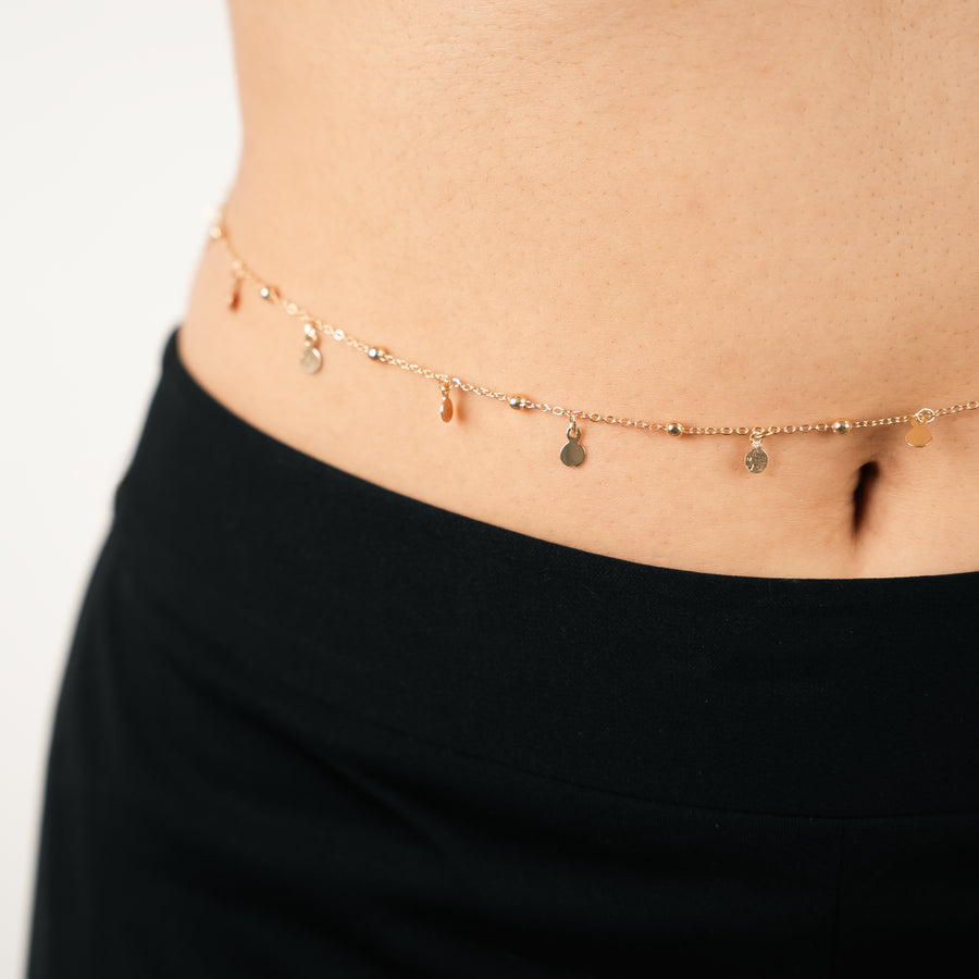 Saree body chain