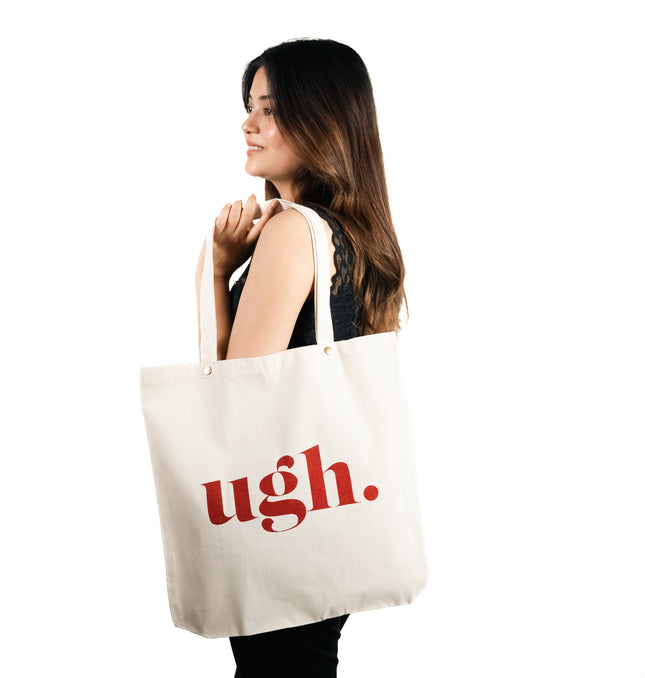 Ugh Canvas Tote Bag