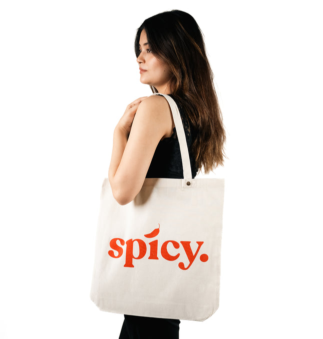 Spicy Canvas Tote Bag