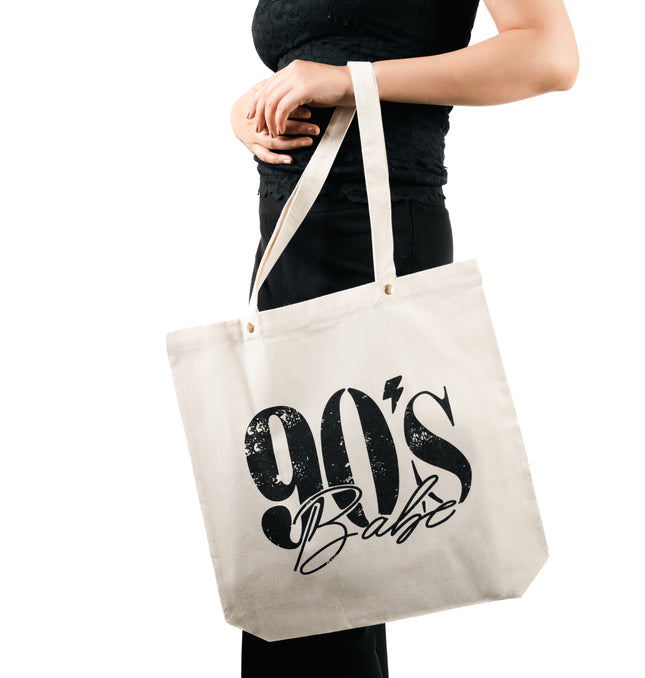 90’s Babe Canvas Tote Bag