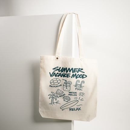 Summer Vibes Canvas Tote Bag