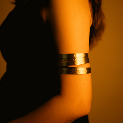 TwistLine Brass Adjustable Cuff