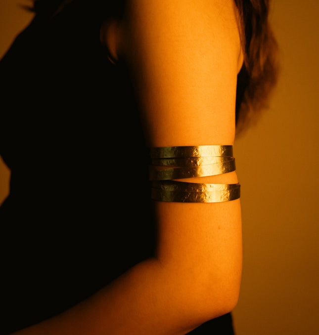 TwistLine Brass Adjustable Cuff