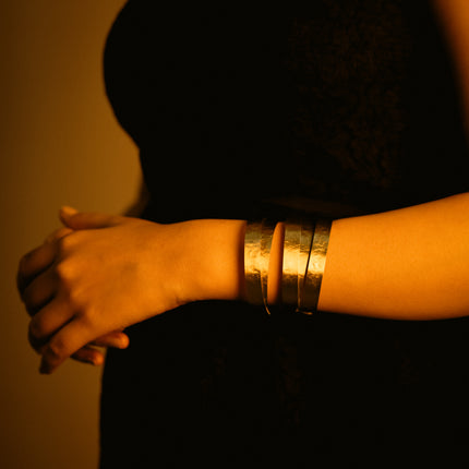 TwistLine Brass Adjustable Cuff