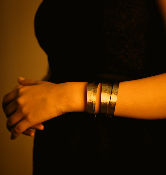 TwistLine Brass Adjustable Cuff