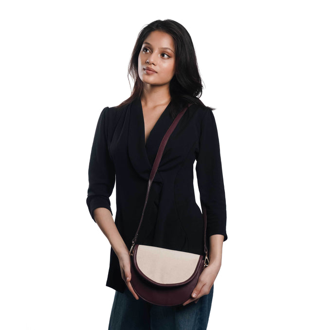 The Chill Wine Canvas PU Shoulder Bag - HASHTACK