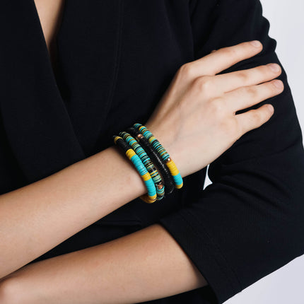 Summer Sky Layered Bracelet Stack - HASHTACK