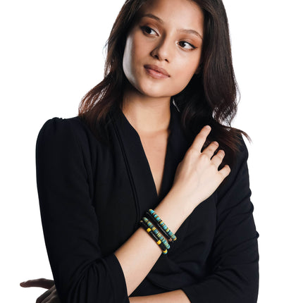 Summer Sky Layered Bracelet Stack - HASHTACK