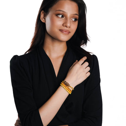 Marigold Magic Layered Bracelet Stack - HASHTACK