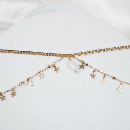 Celestial Star Pearl Waist Chain