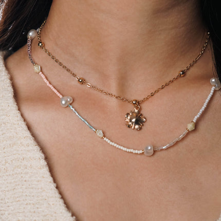 Double Delight Layered Necklace - HASHTACK