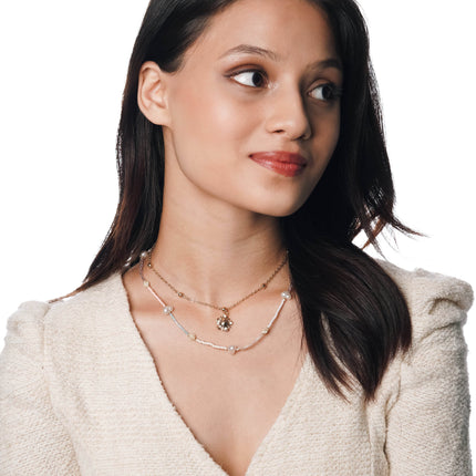 Double Delight Layered Necklace - HASHTACK