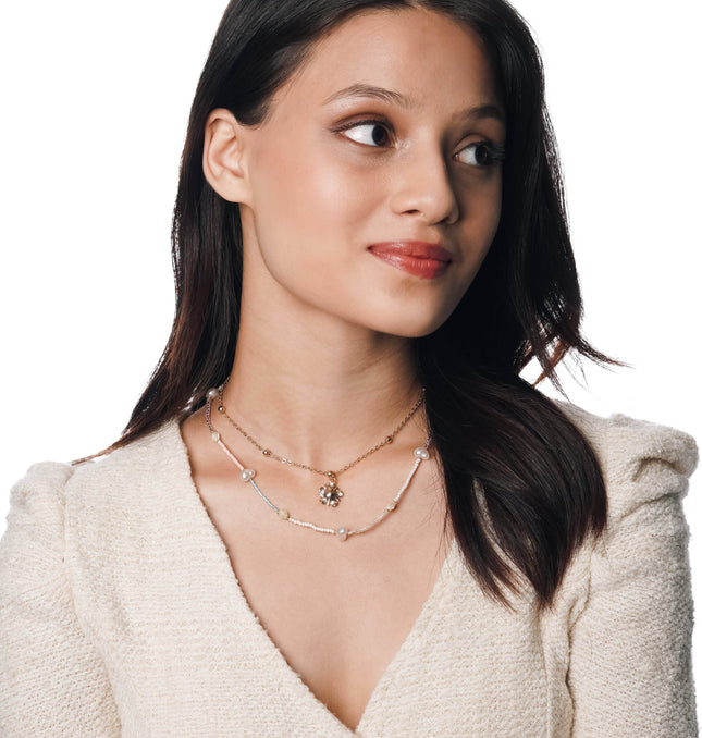 Double Delight Layered Necklace - HASHTACK