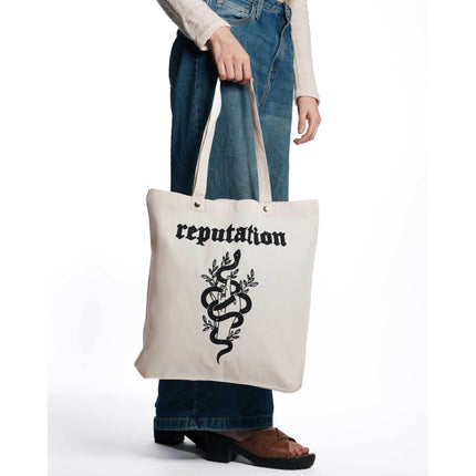 Reputation Canvas Tote Bag - HASHTACK