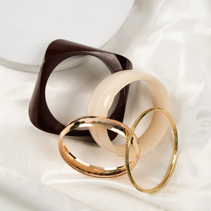 Espresso Éclat Bangles