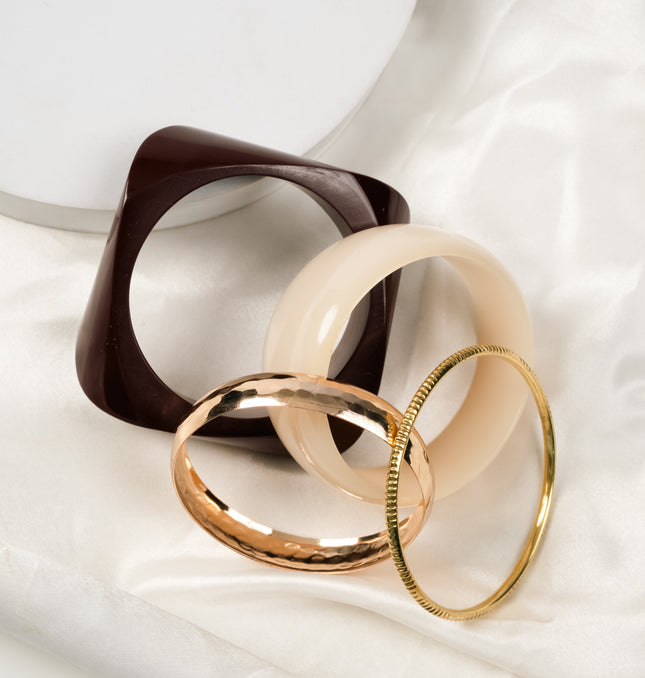 Espresso Éclat Bangles