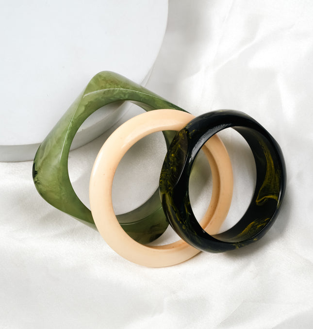 Olive Reverie Bangles