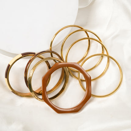 Amber Époque Bangles