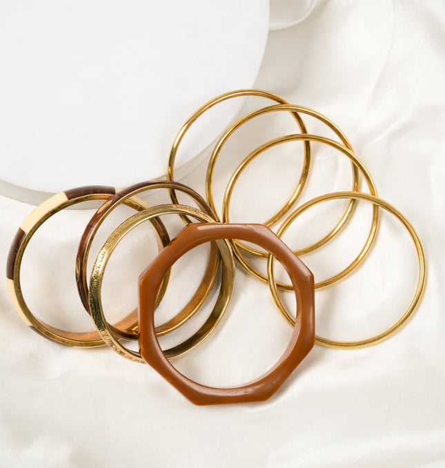 Amber Époque Bangles