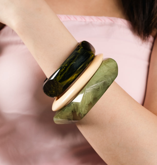 Olive Reverie Bangles