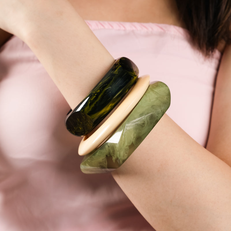 Olive Reverie Bangles