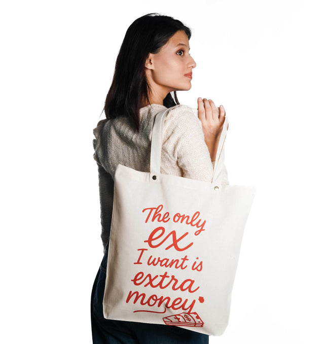 The Only Ex I Want Canvas Tote Bag - HASHTACK
