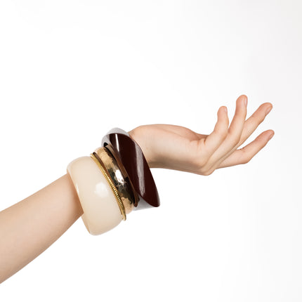 Espresso Éclat Bangles
