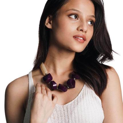 Violet Dreams Necklace - HASHTACK