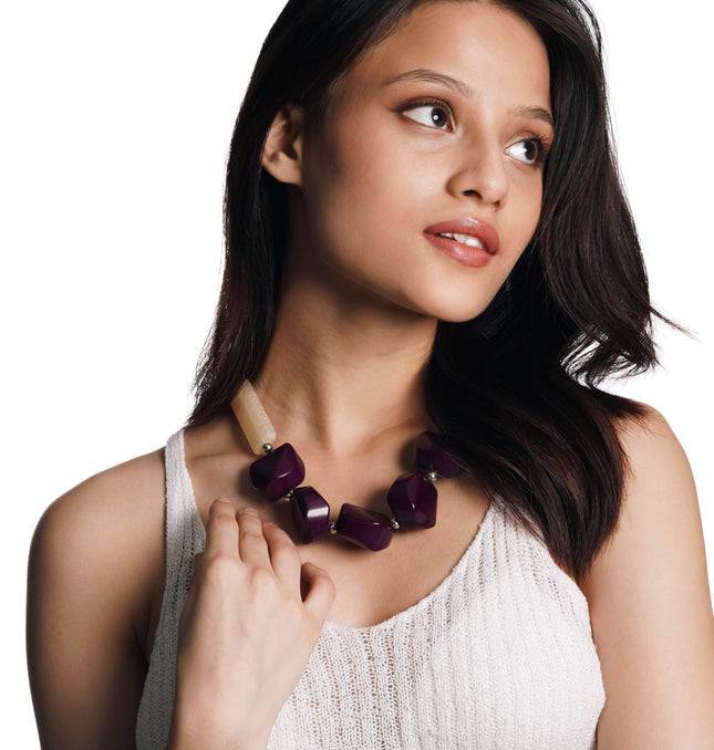 Violet Dreams Necklace - HASHTACK