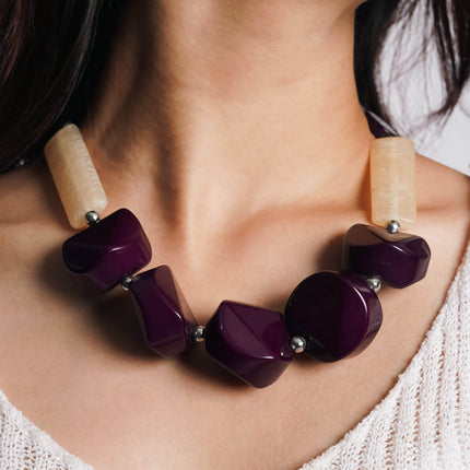Violet Dreams Necklace - HASHTACK