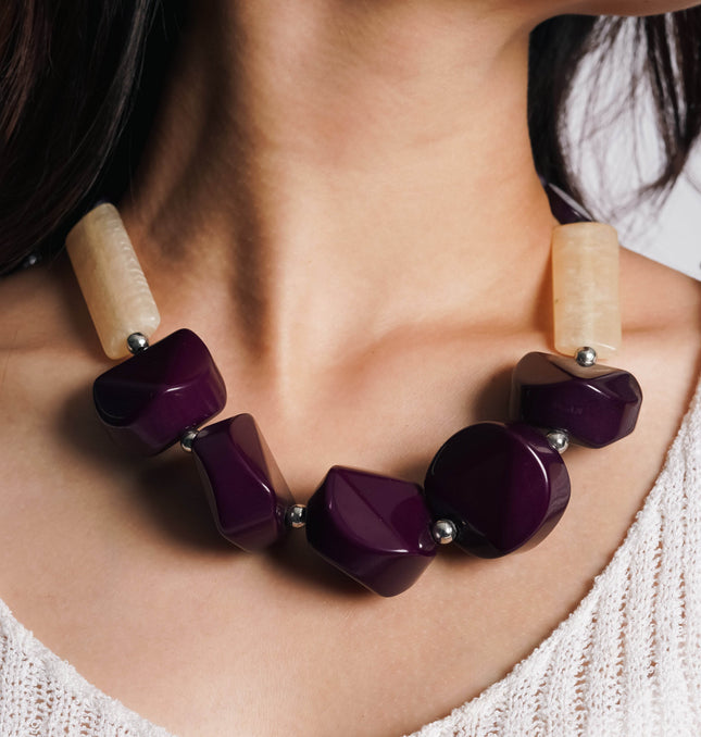 Violet Dreams Necklace - HASHTACK