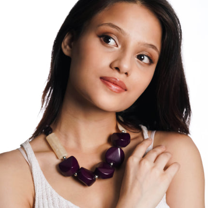 Violet Dreams Necklace - HASHTACK