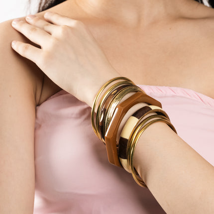 Amber Époque Bangles