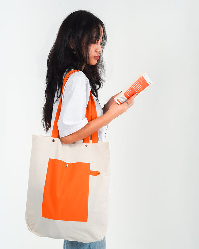 Sunny Canvas Tote Bag