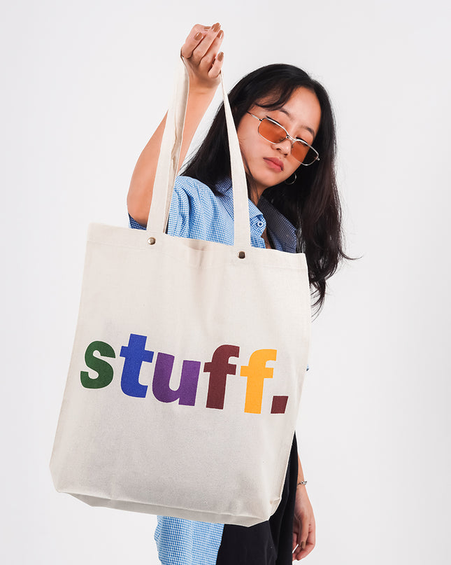 Stuff Canvas Tote Bag