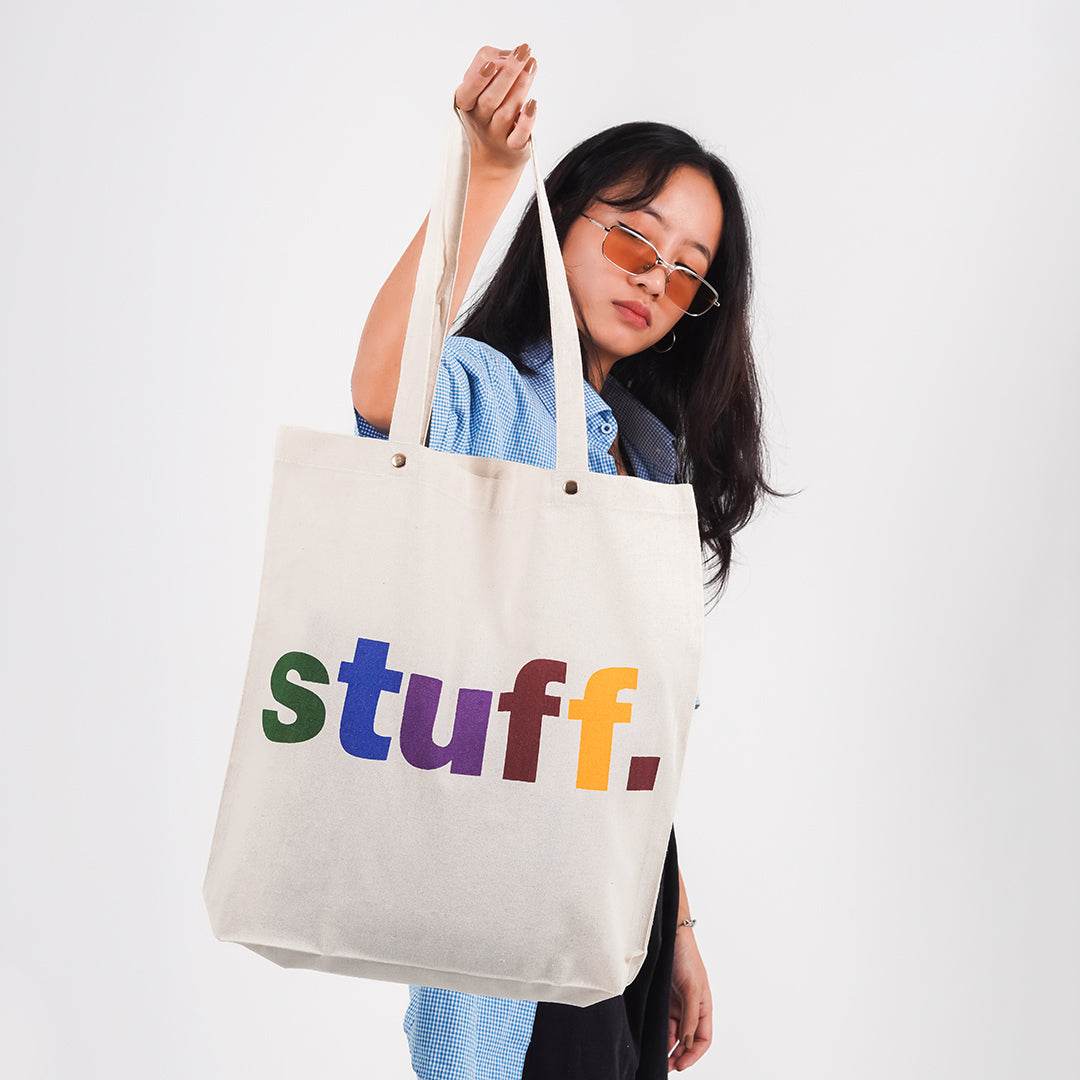 Get your Stuff Canvas Tote Bag Affordable Stylish Tote Bag to