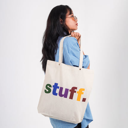 Stuff Canvas Tote Bag
