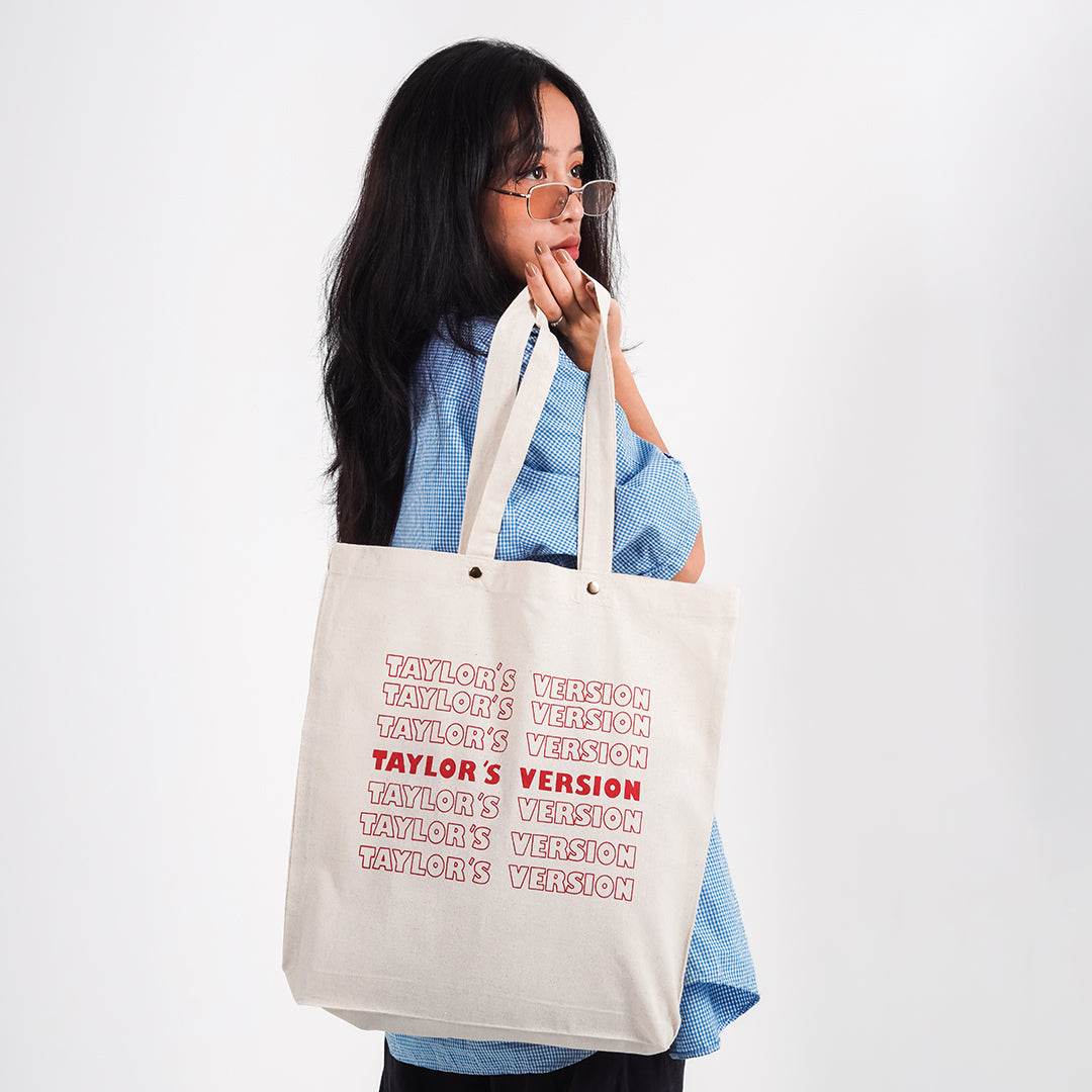 New Taylor's Version Canvas Tote Bag Order Yours Today Limited