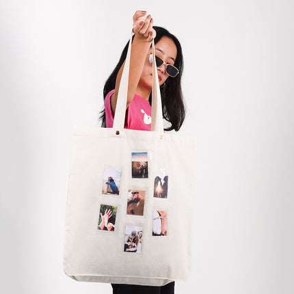 Polaroid Cotton Canvas Tote