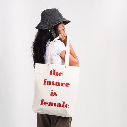 The Future Is Female Canvas Tote Bag