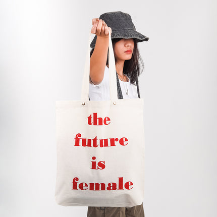 The Future Is Female Canvas Tote Bag