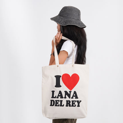 I Love Lana Del Rey Canvas Tote Bag