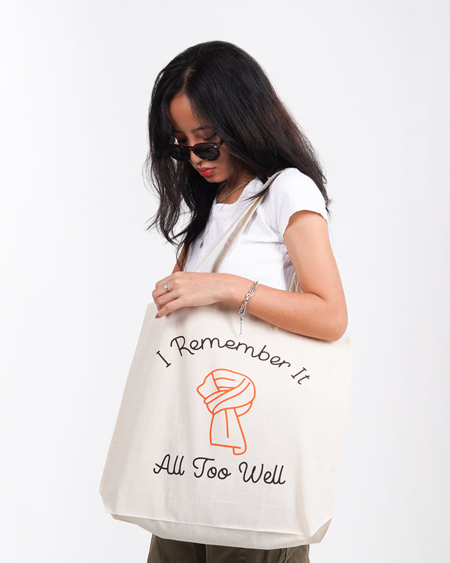 I Remember It Canvas Tote Bag