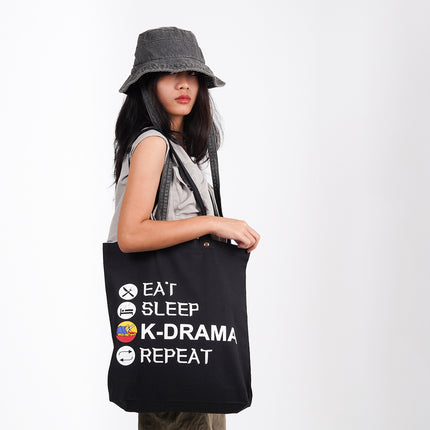 K-Drama Canvas Tote Bag