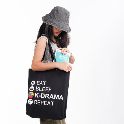 K-Drama Canvas Tote Bag