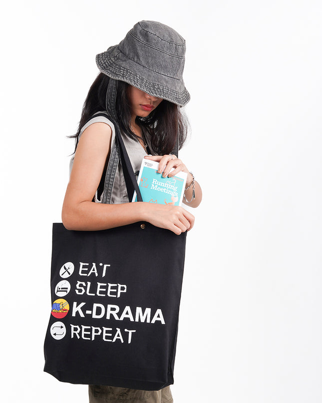 K-Drama Canvas Tote Bag