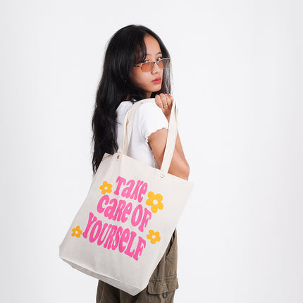 Take Care Of Yourself Canvas Tote Bag